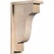 Ekena Millwork Newport Smooth Corbel w/Backplate, Douglas Fir, 5 1/2"W x 12"D x 20"H COR06X12X20NEW01SDF - alternate 1